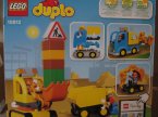 Lego Duplo, 10812 Ciężarówka i koparka gąsienicowa, klocki