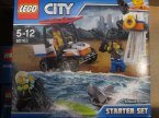 Lego City, 60191 Arktyczny zespół badawczy, 60163 Straż przybrzeżna, klocki