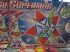 SuperMag, Klocki magnetyczne, fluorescencyjne, świecące w ciemności, zestaw kreatywny, zestawy kreatywne, Super Mag