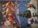 Kartki świąteczne i laurka przestrzenne, kartka świąteczna, laurki przestrzenna na święta Boże Narodzenie