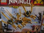 Lego Ninjago, 70666 Złoty Smok, klocki