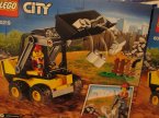 Lego City, 60219 Koparka, 60239 Samochód policyjny, klocki