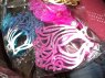 Maska karnawałowa z piórem, maski karnawałowe z piórami
