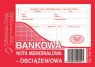 Bankowa nota memoriałowa - obciążeniowa / uznaniowa, druk, druki, 442-5 oraz 443-5, bankowy, bankowe, kasowy, kasowe
