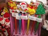 Ołówki i długopisy bożonarodzeniowe świąteczne, ołówek i długopis świąteczny, na święta, boże narodzenie, bożonarodzeniowy, mikołaj, z mikołajem, mikołaje
