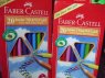 Kredki faber-castell, 10, 20, 30 kolorów, trójkątne