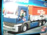 Playmobil, 5255 Cargo ciężarówka z kontenerem, klocki