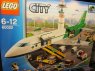 Lego city 60022 Terminal Towarowy, samolot, klocki