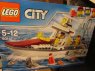 Lego City, 60139 Mobilne centrum dowodzenia, 60137 Eskorta policyjna, 60147 Łódź rybacka, klocki