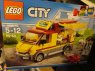 Lego City, 60150 Foodtruck z pizzą, 60151 Transporter dragsterów, klocki