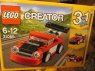 Lego Creator, 31055 Czerwona wyścigówka, klocki
