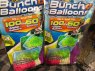 Buncho Balloons, wodne balony, 100 balonów z wodą w 60 sekund