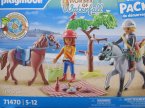 Playmobil, Horse of Waterfall, 71470, koniki, konik, wycieczka na plaże, pinknik, klocki