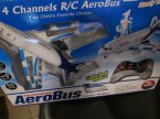 AeroBus, samolot zdanie sterowany, rc, zabawka, samoloty, zabawki zdalnie sterowane