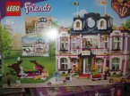 Lego Friends, 41441, 41684, klocki, Szkółka jeździecka i przyczepa dla konia, Wielki hotel w mieście Heartlake