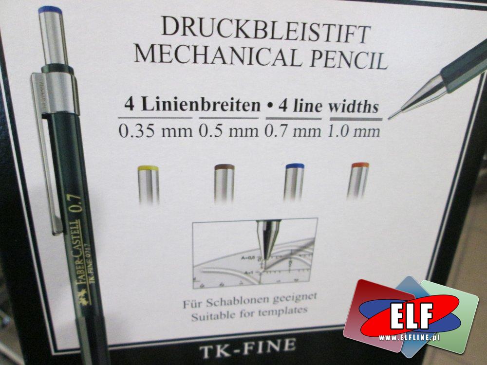 Faber-Castell ołówek automatyczny, ołówki automatyczne i wkłady do ołówków automatycznych