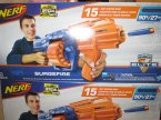 Nerf Surgefire, N-Strike Elite, pistolet, karabin, karaminy i pistolety nerf, zabawka, zabawki