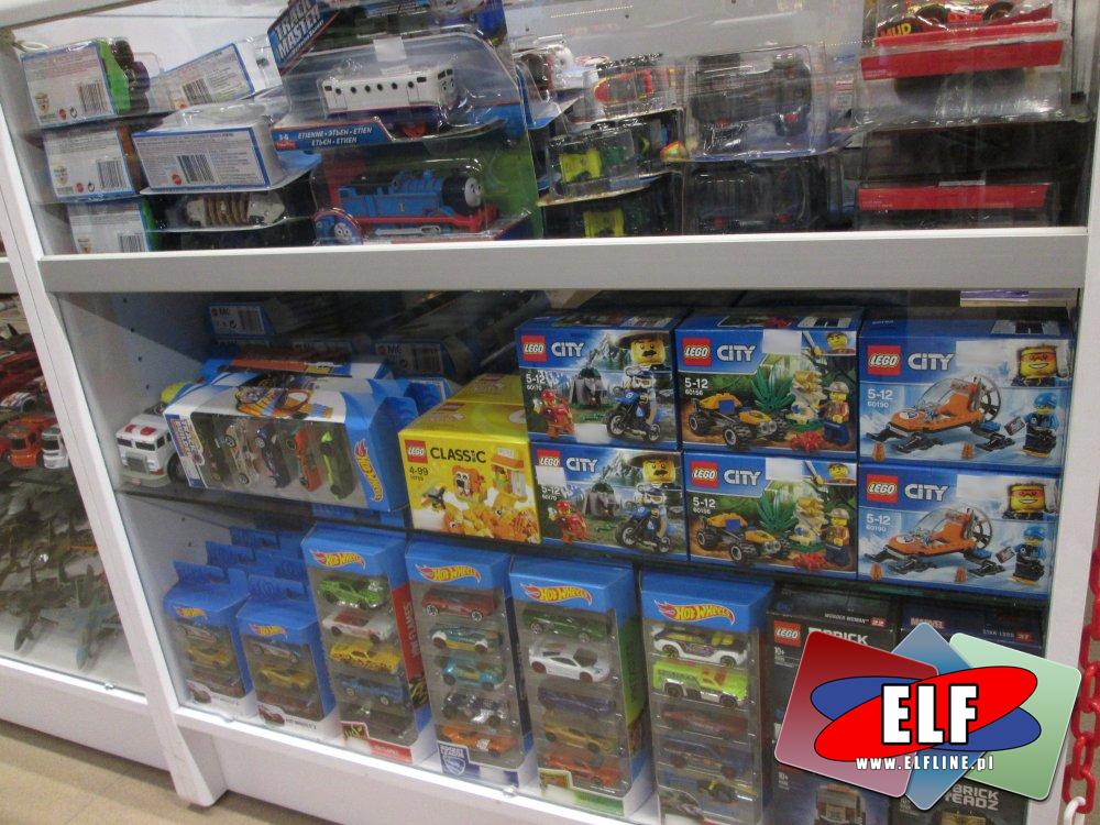 Zabawki, Track Bulter, Samochody, Hot Wheels, Lego City 60170, 60156, 60190, klocki i inne