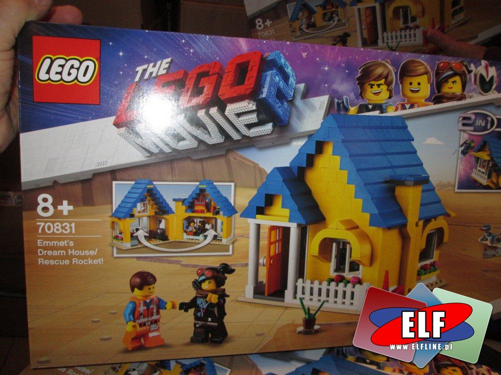 Lego Movie, 70831 Dom Emmeta, Rakieta ratunkowa, klocki
