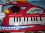 Pianinko, instrument muzyczny, zabawka, pianino, keyboard, klawisze, zabawkowy, zabawkowe instrumenty muzyczne dla dzieci