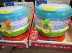 Baby Activity Drum, Zabawka edukacyjna dla dzieci, Bębenek
