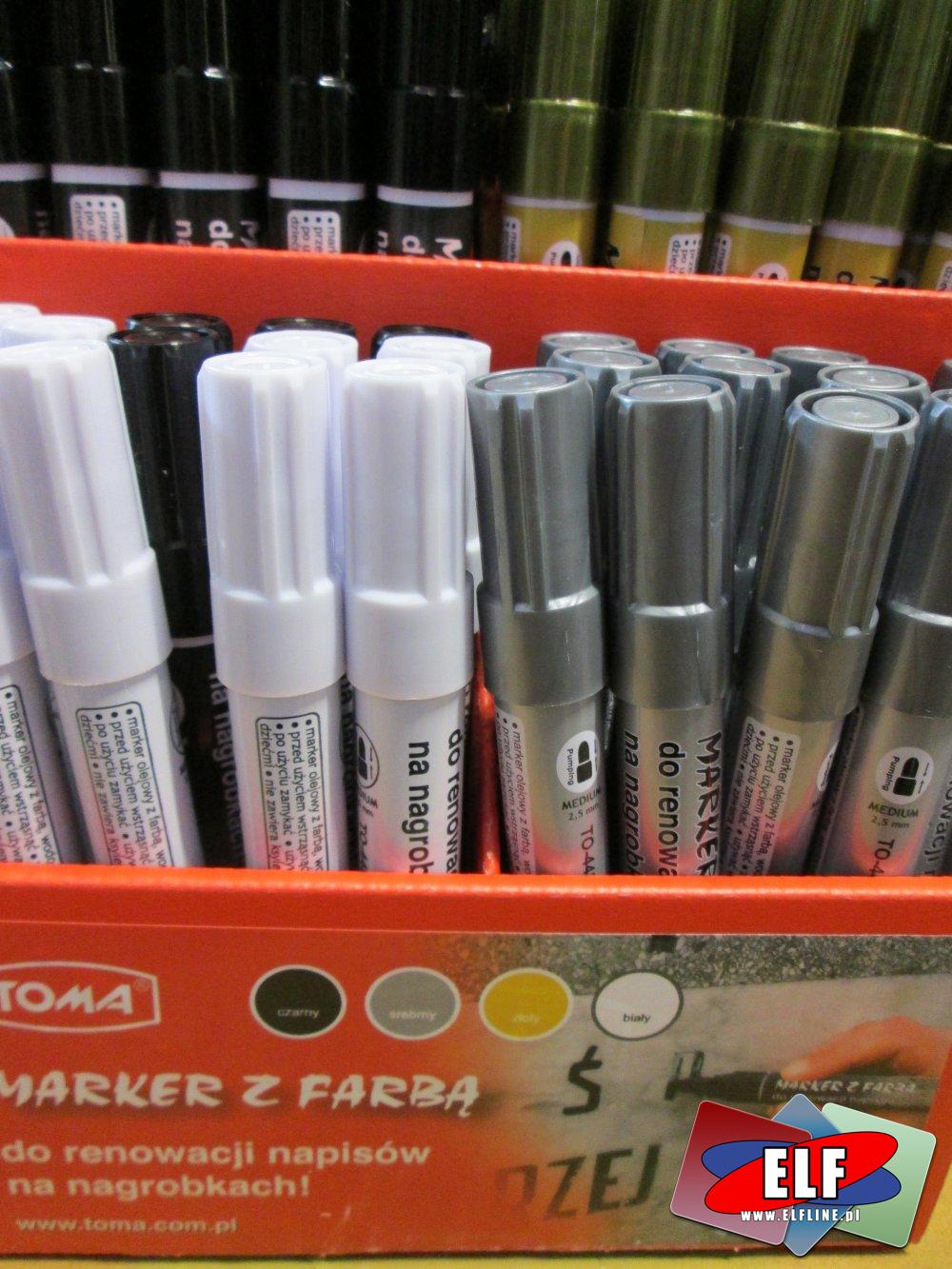 Markery z farbą, marker, mazak, mazaki, Toma i inne