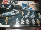 Lego Star Wars, 75281 Jedi Interceptor Anakina, 75280 Żołnierze-klony z 501, klocki, StarWars