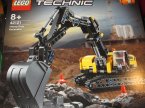 Lego Technic, 42121 Wytrzymała koparka, 42120 Poduszkowiec ratowniczy, klocki