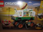 Lego Creator, 31104 Monster truck z burgerami, klocki