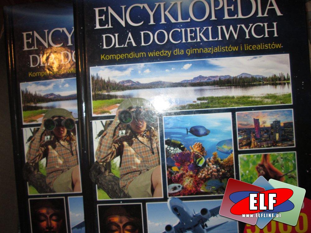 Książki edukacyjne, Atlas świata, Encyklopedia dla dociekliwych