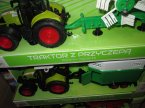 Traktor z przyczepą, traktory z maszynami rolniczymi, zabawka, zabawki