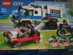 Lego City, 60276 Policyjny konwój więzienny, 60288 Transporter łazika wyścigowego, klocki