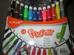 Y-Plus Parrot Flamastry na gumce, bezpieczne dla dzieci, flamaster, mazak, mazaki