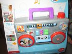 Fisher-Price Gramofon szczeniaczka, dla maluszka, interaktywny edukacyjny