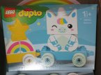 Lego Duplo, 10953 Unicorn, 10957 Helikopter strażacki i radiowóz, klocki