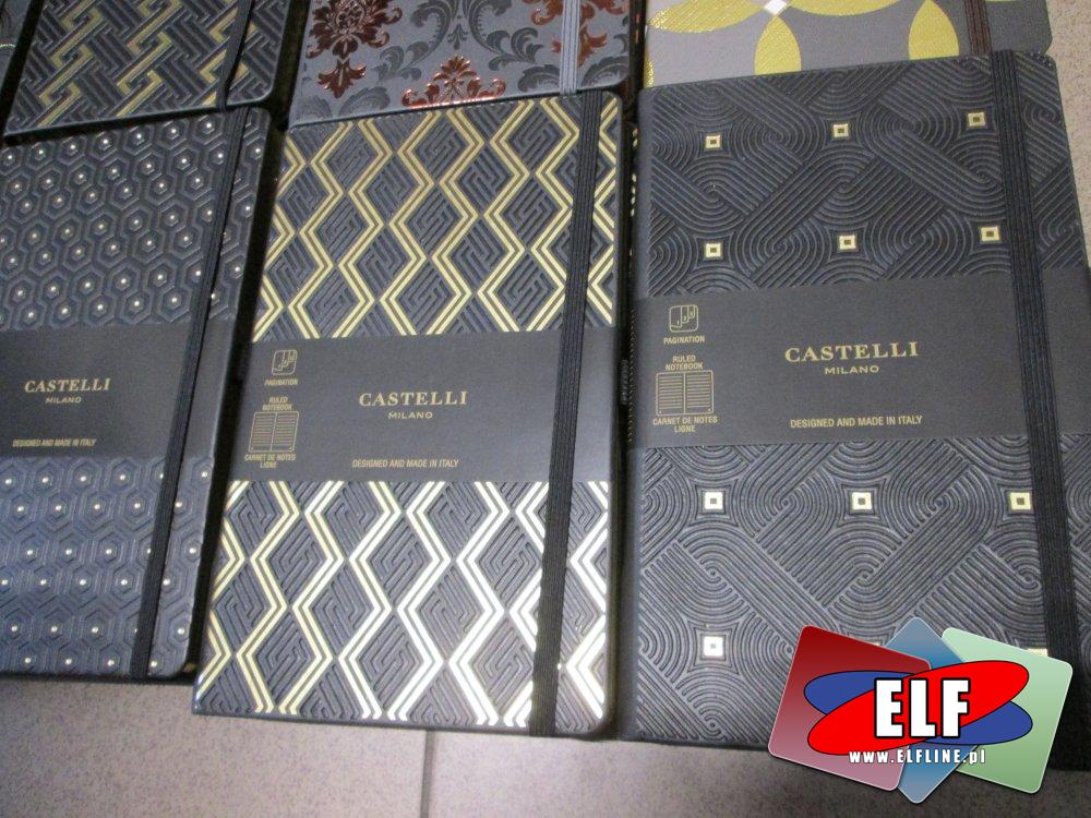 Castelli Milano, Notebook, Notatnik, Notes, Notesy, Notatniki, Zeszyt, Zeszyty