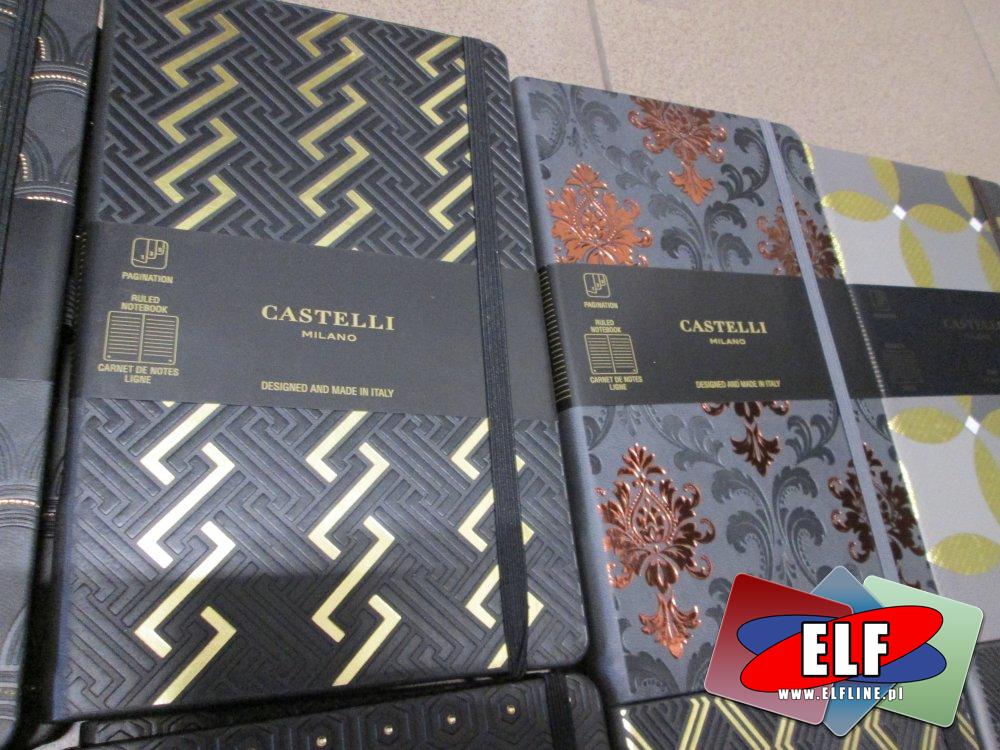 Castelli Milano, Notebook, Notatnik, Notes, Notesy, Notatniki, Zeszyt, Zeszyty