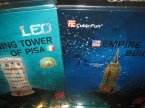 Puzzle 3D Led, Empire State Building, Statua wolności, Krzywa wieża i inne
