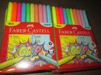 Faber-Castell Flamastry neonowe i pastelowe, Flamaster, Mazak, Mazaki