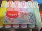 Maped Glitter, Pastel, Pastelowe kolory