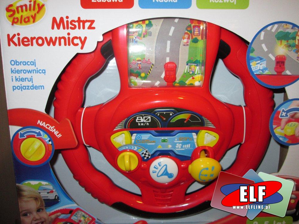 Smily Play, Mistrz kierownicy, zabawka interaktywna, edukacyjna, zabawki interaktywne, edukacyjne, Gra, Gry