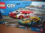 Lego City, 60256 Samochody wyścigowe, 60254 Transporter łodzi wyścigowej, klocki