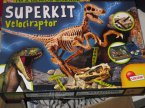 Superkit Velociraptor, zestaw edukacyjny i kreatywny, zestawy kreatywne i edukacyjne, zabawkowy zestaw do archeologii, archeologia, zabawka, zabawki