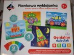 Piankowa wyklejanka, Genialny dzieciak, zabawka kreatywna i edukacyjna, zabawki kreatywne, edukacyjne