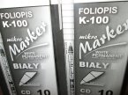 Foliopis K-100 na CD, DVD, BluRay, itp.