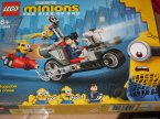 Lego Minions, 75549, 75551, Niepowstrzymany motocykl ucieka, Minionki z klocków i ich gniazdo, klocki, minionki