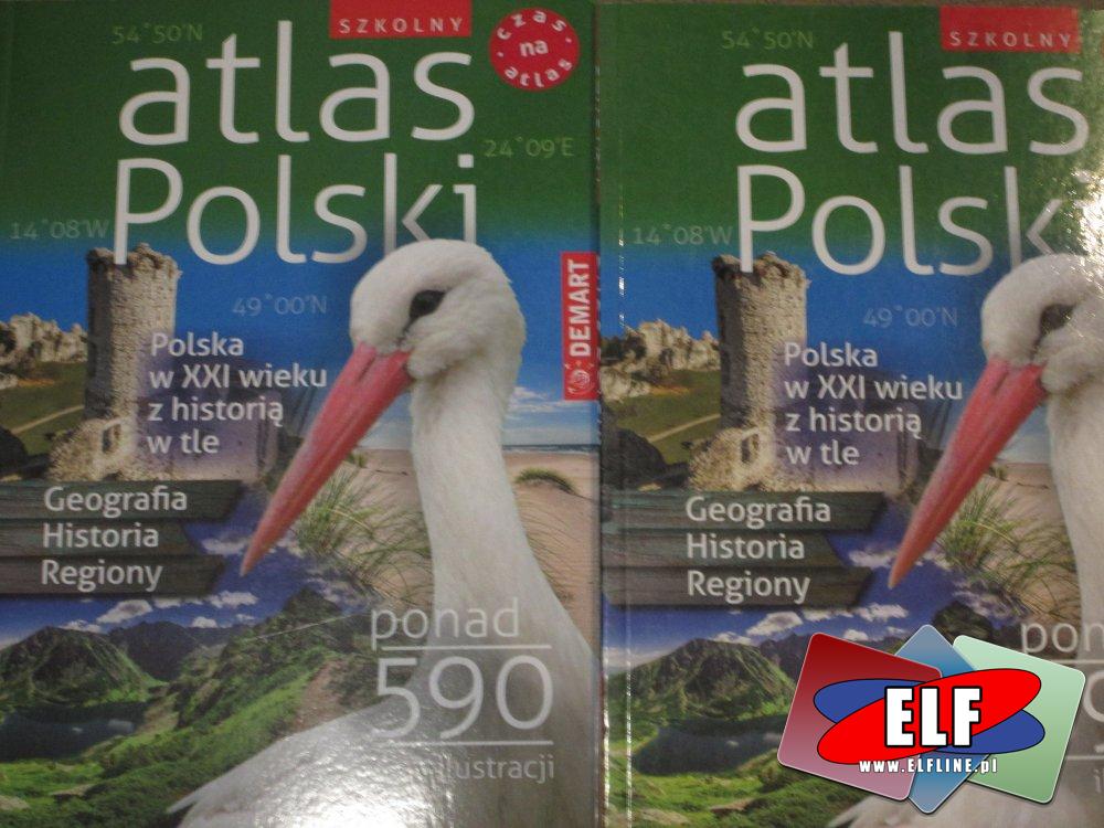 Szkolny Atlat Polski, Atlasy