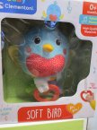 Clementoni baby, Soft Bird, Miękki ptaszek, zabawki edukacyjne i kreatywne