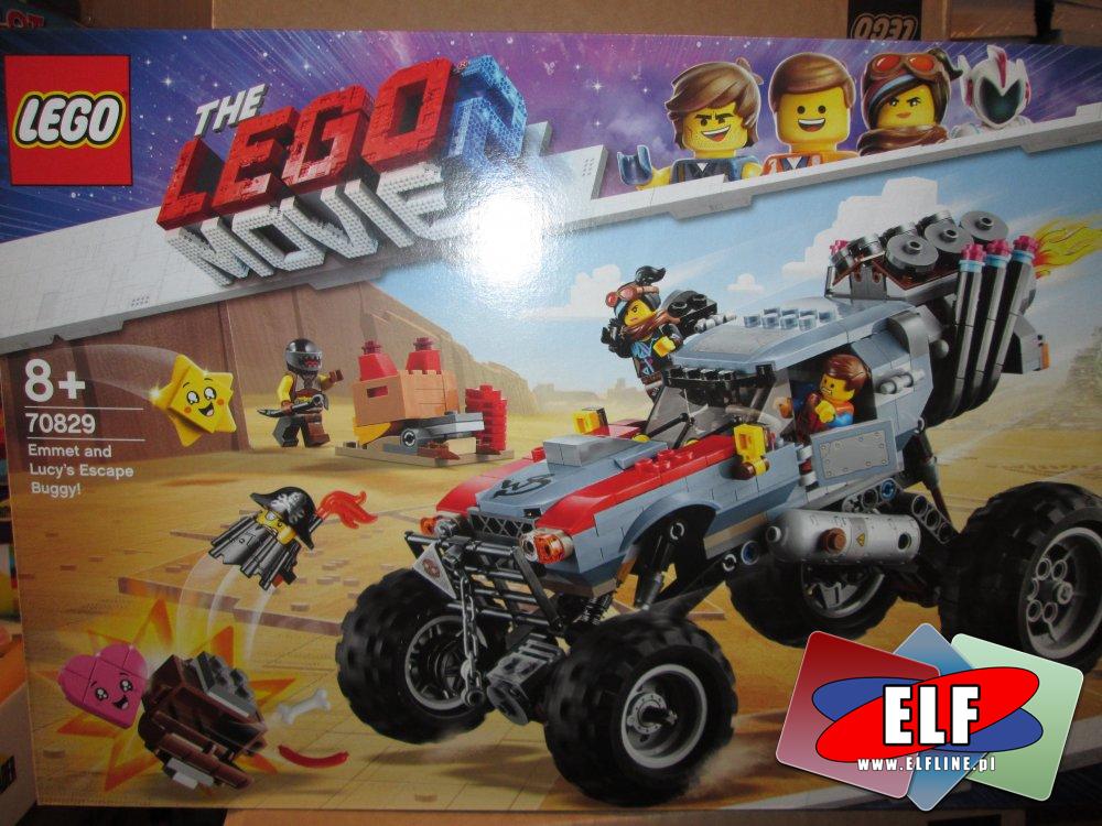 Lego Movie, 70823 Trójkołowiec Emmeta, 70829 Łazik Emmeta I Lucy, klocki