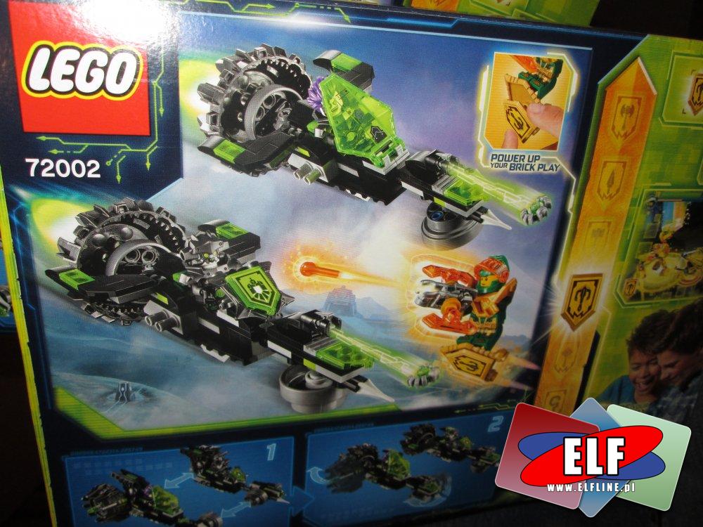 Lego Nexo Knights, 72002 Podwójny infektor, klocki